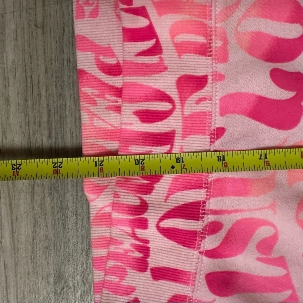 Justice Girls Pink Graphic Fleece Hoodie and Pants Sizes XL
